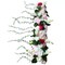Artificial Silk Rose Flower Backdrop Wedding Row Decor Floral Wall Arrangements